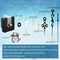 6-Piece High Torque Quartz Clock Movement Kit – 6 Pairs of Hands, Battery-Powered, DIY Long Shaft Repair Parts (13mm).